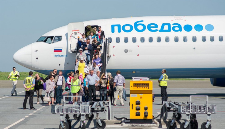 Рейс «Победы» в Анапу отложили из-за шутки пассажира о бомбе на борту