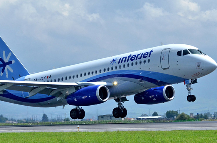 Мексиканская авиакомпания вернула в эксплуатацию лайнеры Sukhoi Superjet