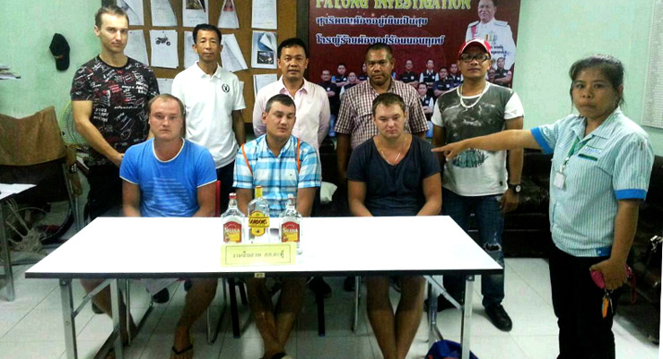 Российские туристы воровали спиртное в супермаркете на Пхукете