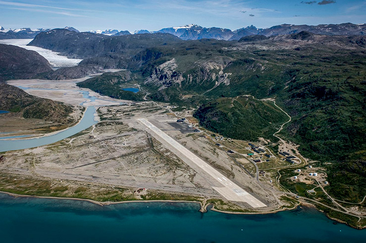 NARSARSUAQ AIRPORT (Остров ГРЕНЛАНДИЯ)