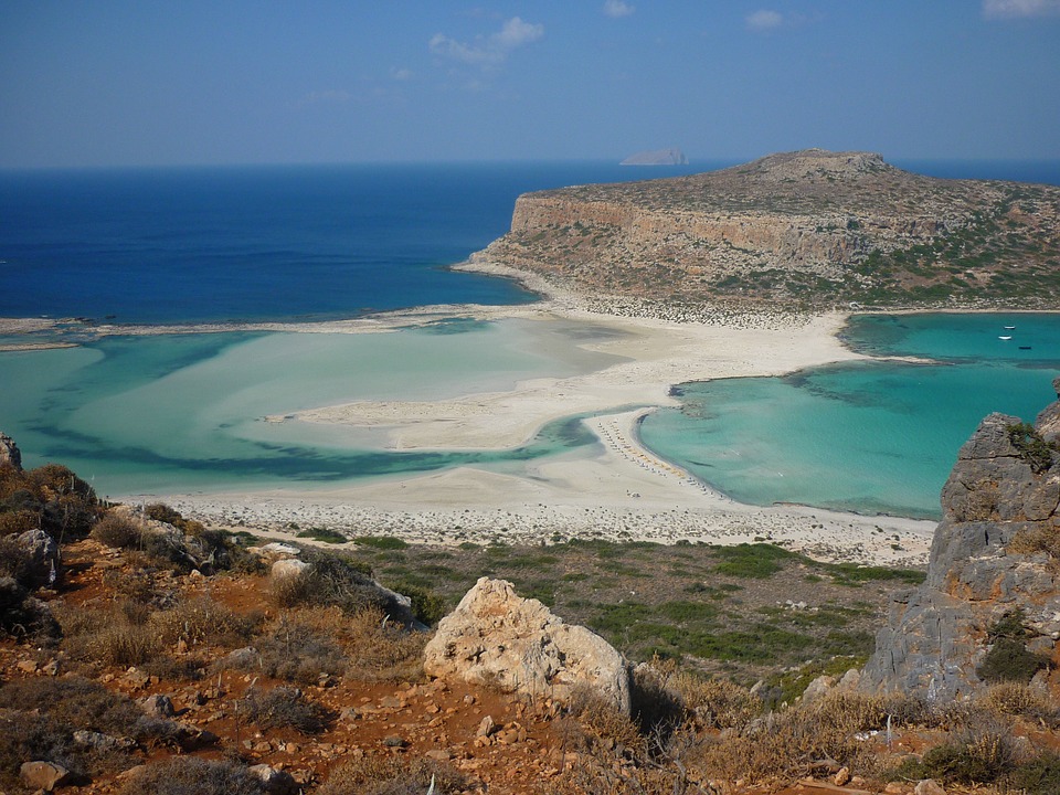 Лагуна Балос на острове Крит 