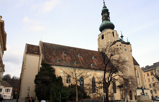 Святого Стефана (Pfarrkirche St. Stephan) в Бадене