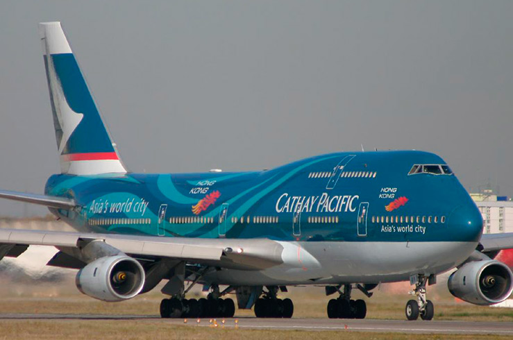 Четвертую строчку занял гонконгский перевозчик Cathay Pacific Airways