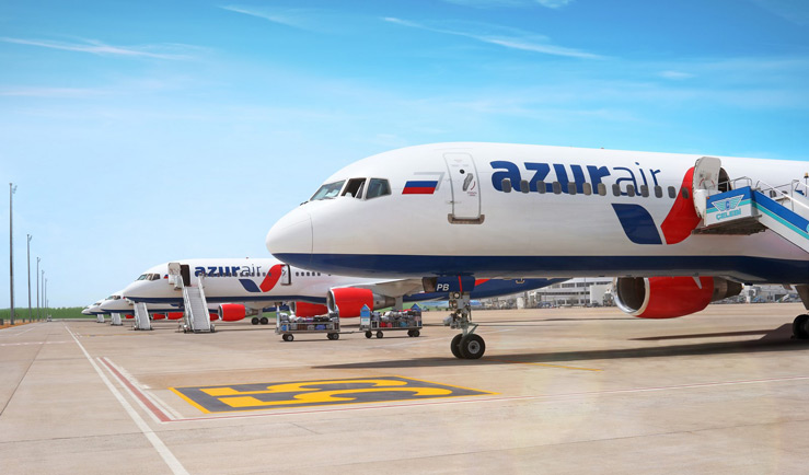 Самолёты Azur Air будут летать из Казани в Гоа