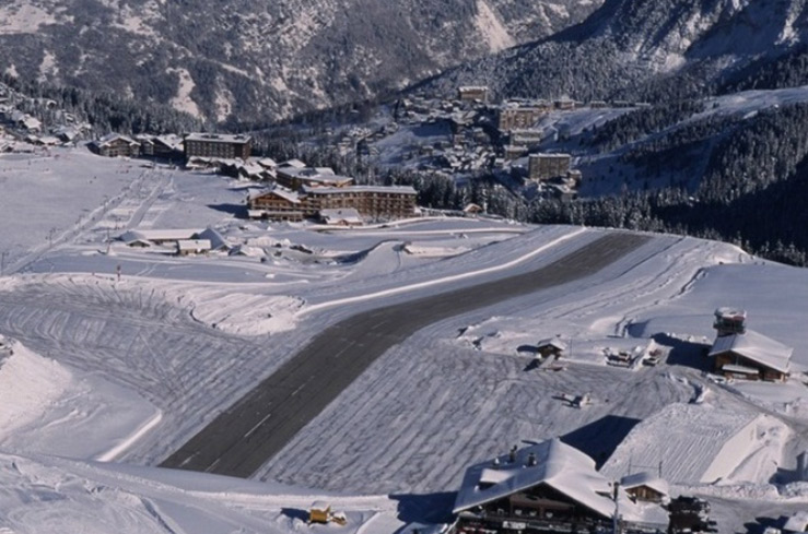 COURCHEVEL AIRPORT (ФРАНЦИЯ)