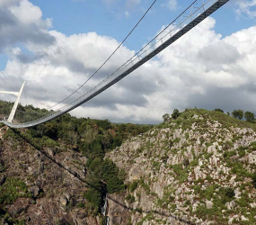 516 Arouca – самый длинный подвесной мост в Европе