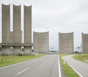 Rozenburg Windwall – необычный ветрозащитный барьер в Нидерландах