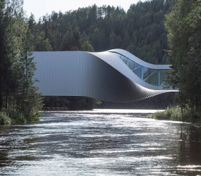 Футуристичная художественная галерея Twist в Норвегии