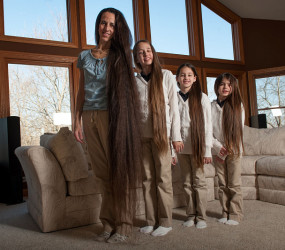 Необычная Америка: семейка Рапунцель