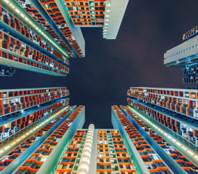 Гипнотизирующие высотки Гонконга