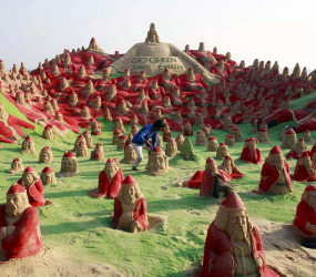 Удивительные песчаные скульптуры со всего мира