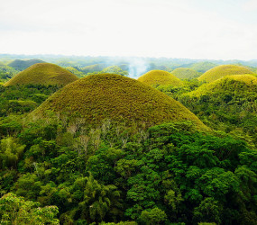 Шоколадные холмы, Филиппины (фото и видео)