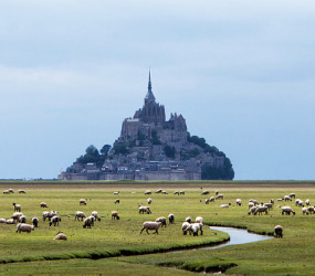 Остров-крепость Мон-Сен-Мишель