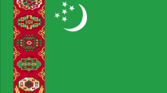 Флаг Туркменистана